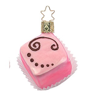 Inge Glas 2.5 Inch Petit Fours Little Cakes Pastries Tree Ornaments - 1 of 3
