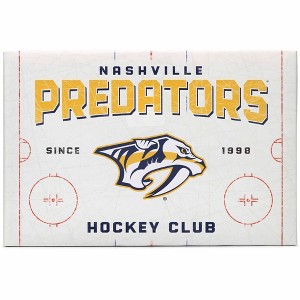 NHL Nashville Predators Rink Canvas - 1 of 4