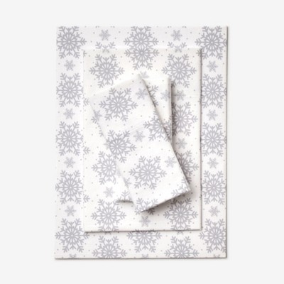 BrylaneHome Cotton Flannel Print Sheet Set
