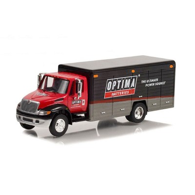 Greenlight Collectibles 1/64 International Durastar 4400 Delivery Truck OPTIMA Batteries HD Truck Series 24 33240-C