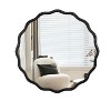 GlasFlength Decorative Wall Mirrors Bathroom Mirror Modern Wall Decor, Unique Style, for Entryway, Living Room, Washroom, Black,35.6”*2”*35.6" - 3 of 4