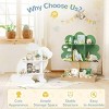 Arceso 3-Tier Corner Kids Bookshelf and Toy Storage Organizer for Kids Room - 4 of 4