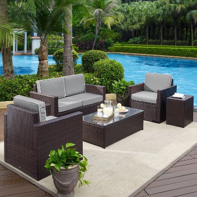 Palm harbor outdoor wicker chaise lounge sale