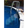 Main Access iStep Above Ground Swimming Pool Deck Entry Steps Ladder & LED Light - 4 of 4