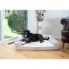 Armarkat D07B Medium Bolstered Pet Bed Cushion With Memory Foam, Ivory & Beige - 3 of 4