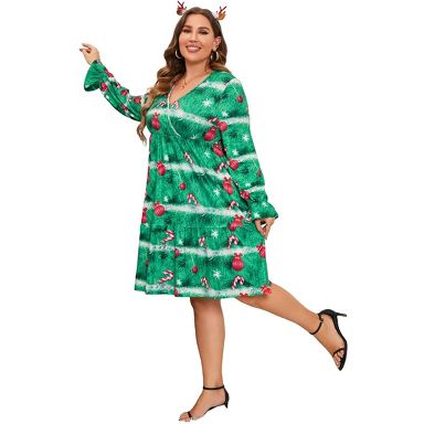white christmas dresses All I Want Red Tartan Plaid Midi Dress, Medium - The Mint Julep Boutique main image 1