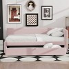 Accent Daybed Modern with Trundle Storage for Guest Room Twin Size - 3irtyhousy - 3 of 4