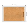 Amanti Art Flair Framed Corkboard, Natural Cork - 4 of 4