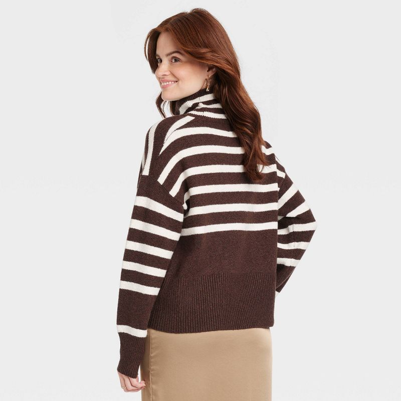 Women's Mock Turtleneck Pullover Sweater - A New Day™, 2 of 10