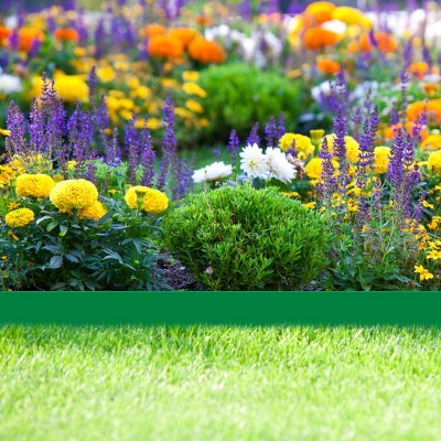 2-Pack Corten Steel Landscape Edging – 42" x 5" Deep, Easy Install Hammer-In Garden Borders