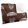 St. Bonaventure University Logo Pattern Silky 50x60 Blanket, 1 Sided - 3 of 4