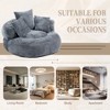 Airsurfer High-Back Bean Bag Lounger Chair with 3 Pillows – Lazy Sofa for Adults & Kids, Indoor/Outdoor Gaming Couch for Bedroom or Office - 3 of 4