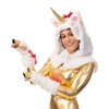 Charades Unicorn Hood And Hooves Adult Costume Kit | Hood and Hooves Only - 2 of 4