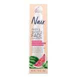 Nair Prep Smooth Face Hair Remover, Watermelon Extract and Hyaluronic Acid - 1.76 oz