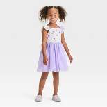 Toddler Girls' Lavender Hearts Dress - Cat & Jack™ Purple