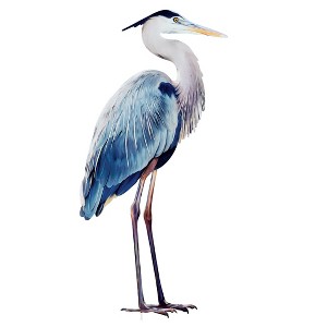 Collections Etc Realistic Heron Outdoor Garden Stake - 1 of 2