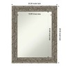 Amanti Art Attic Aged Non-Beveled Wood Framed Bathroom Vanity Wall Mirror - 3 of 4
