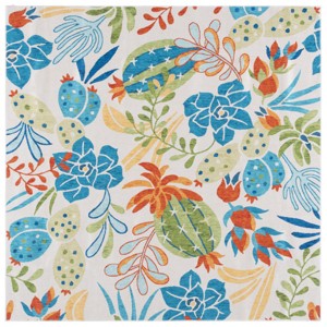 Malibu MBU844  Machine Washable Skid-Resistant Power Loomed Indoor Rugs - Safavieh - 1 of 4