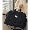 Travel bag, combined with large capacity space and bottom zipper compartment, adjustable shoulder strap or handheld, essential for travel - 2 of 3
