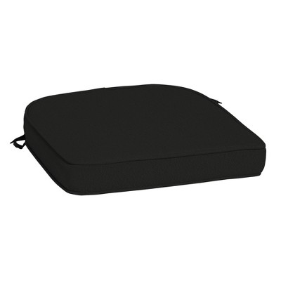 Arden 20"x19" ProFoam EverTru Acrylic Rounded Back Outdoor Dining Cushion