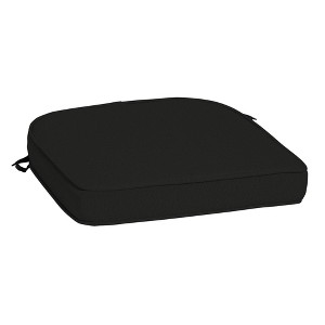 Arden 20"x19" ProFoam EverTru Acrylic Rounded Back Outdoor Dining Cushion - 1 of 4