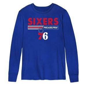 NBA Philadelphia 76ers Boys' Long Sleeve T-Shirt - 1 of 1