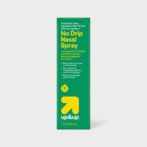 No Drip Nasal Decongestant Spray - 1 fl oz - up&up™ - 1 of 4