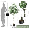 Artificial Tree Plant Eucalyptus Tree 4/5/6 FT Tall - 2 of 4