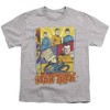 Boys' Star Trek Vintage Collage T-Shirt Athletic Heather Large - 2 of 4