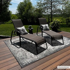 Hauteloom Katz Blue Area Rug - 1 of 4