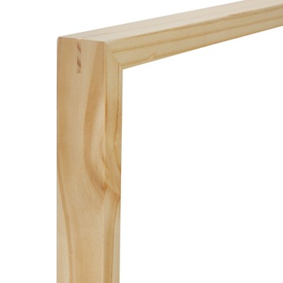 Natural Wood 6x12 Gallery Picture Frame
