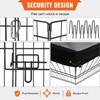VEVOR Dog Playpen, 8 Panels Foldable Metal Dog Exercise Pen with Top Cover, 24" H Pet Fence Puppy Crate Kennel with Ground Stakes - 4 of 4