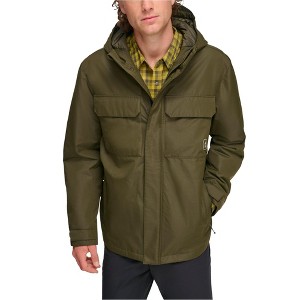 BASS OUTDOOR Mens Performance Hooded Pocket Windbreaker Jacket - 1 of 1