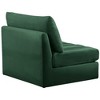 Meridian Furniture,Jacob Velvet Armless - 2 of 4