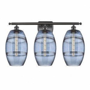 Vaz - 3 Light Bath Vanity In Industrial Style-10.88 Inches Tall and 28 Inches Wide - 1 of 1