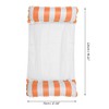 Unique Bargains Stripe Rectangular Pool Hammock Lounger 1 Set - 4 of 4