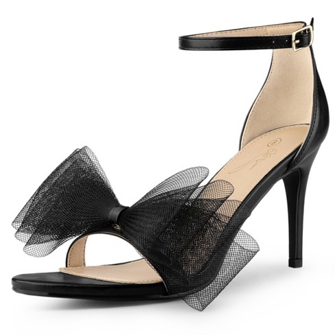 Black tie hotsell ankle heels