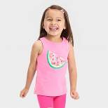 Toddler Girls' Watermelon Tank Top - Cat & Jack™ Pink