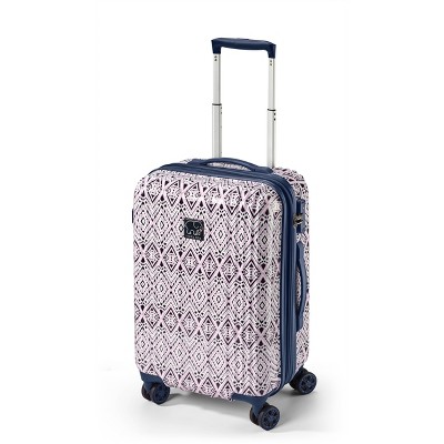 target pink luggage