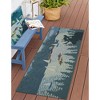 Liora Manne Marina Lodge Indoor/Outdoor Pillow.. - 2 of 4