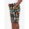 KingSize Men's Big & Tall Licensed Novelty Pajama Lounge Shorts - 4 of 4