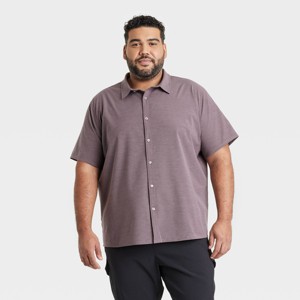 Men's Short Sleeve Woven Shirt - All In Motion™ - 1 of 3
