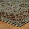 Oriental Weavers Andorra 7155A Blue/ Red Indoor Area Rug - 5'3" x 7'3" - 2 of 3