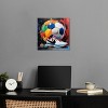 Notoriart Colorful Soccer Sneaker Splash II Soccer Wall Art Unframed - 2 of 4