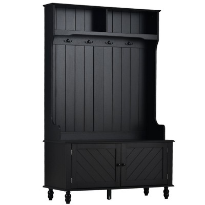 NicBex 65.00"H Modern Hall Tree with Storage for Living Room