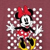 Women's - Disney - Mickey & Friends Lightweight French Terry Wide Neck Long Sleeve Shirt - 2 of 4