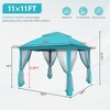 YARDSIGHT 11x11 Pop Up Gazebo Tent with Mosquito Netting – Quick Set Up, Water-Resistant Outdoor Canopy for Patio, Garden, Backyard - 3 of 4