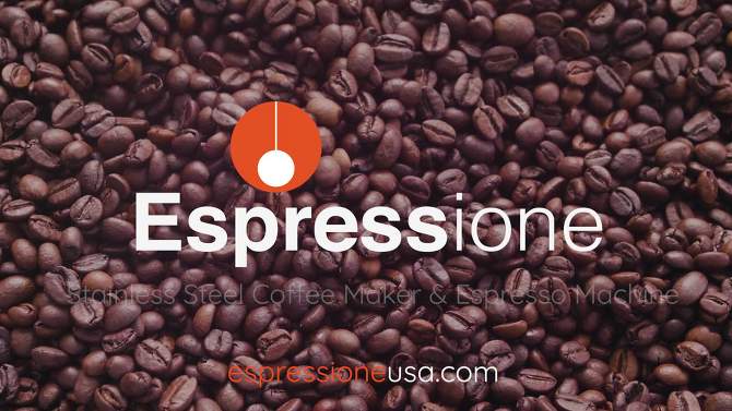 Combination Espresso and Coffee Maker Espressione, 2 of 6, play video