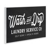 Stupell Industries Wash and Dry Laundry Service Co. Vintage Store Typography, 13" x 19" - 3 of 4