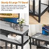 Jojoka TV Stand for Television, Entertainment Center with 3-Tier Open Storage Shelves - 4 of 4